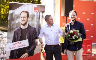 SPD-Kreisparteitag wählt Thilo Waasem zum neuen SPD-Kreisvorsitzenden und Landtagskandidaten